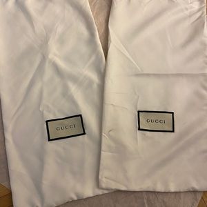 2 Gucci Dust bags.